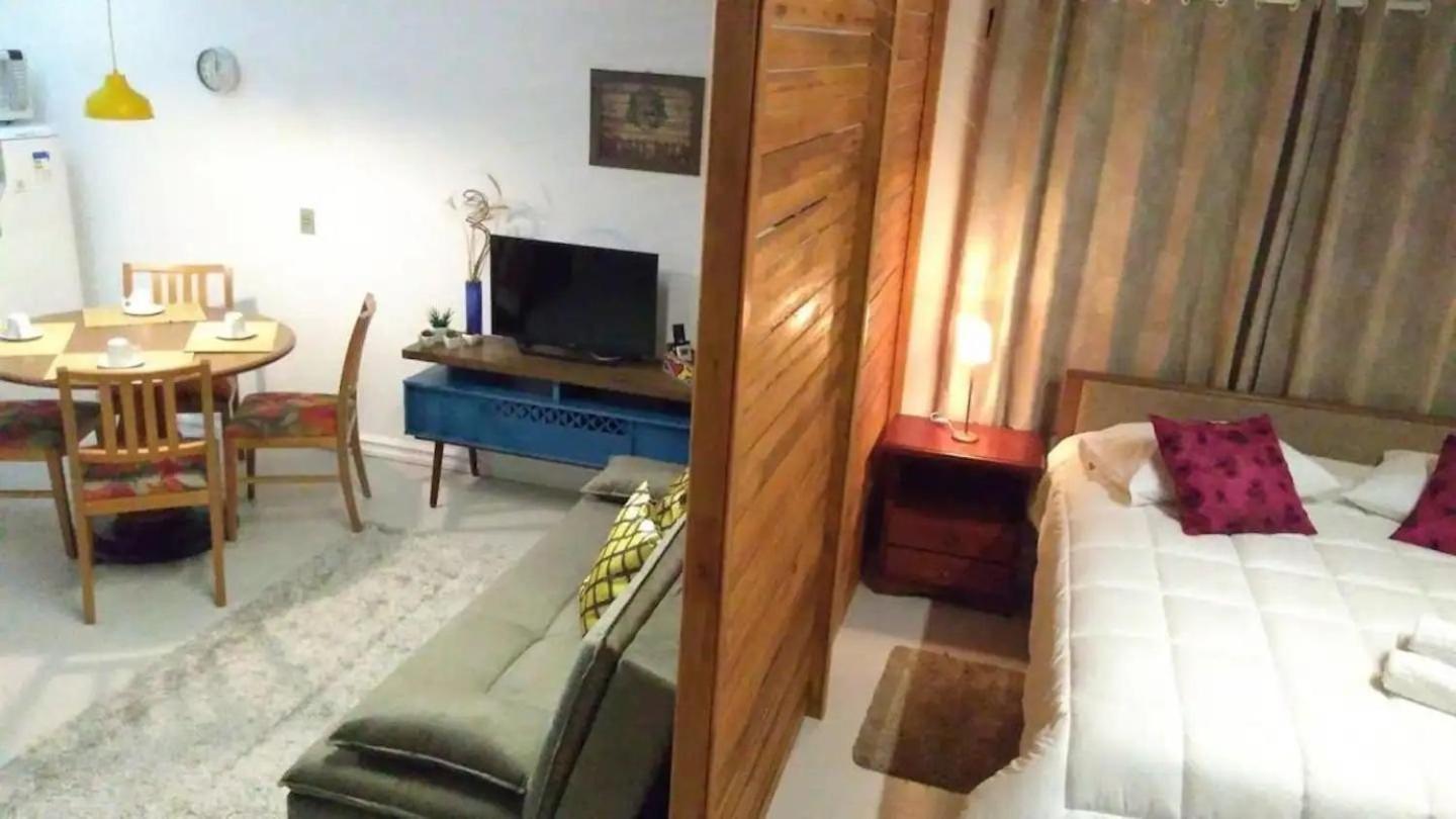 Locar-In Gramado - Loft A 50 M Da Rua Coberta.アパートメント エクステリア 写真