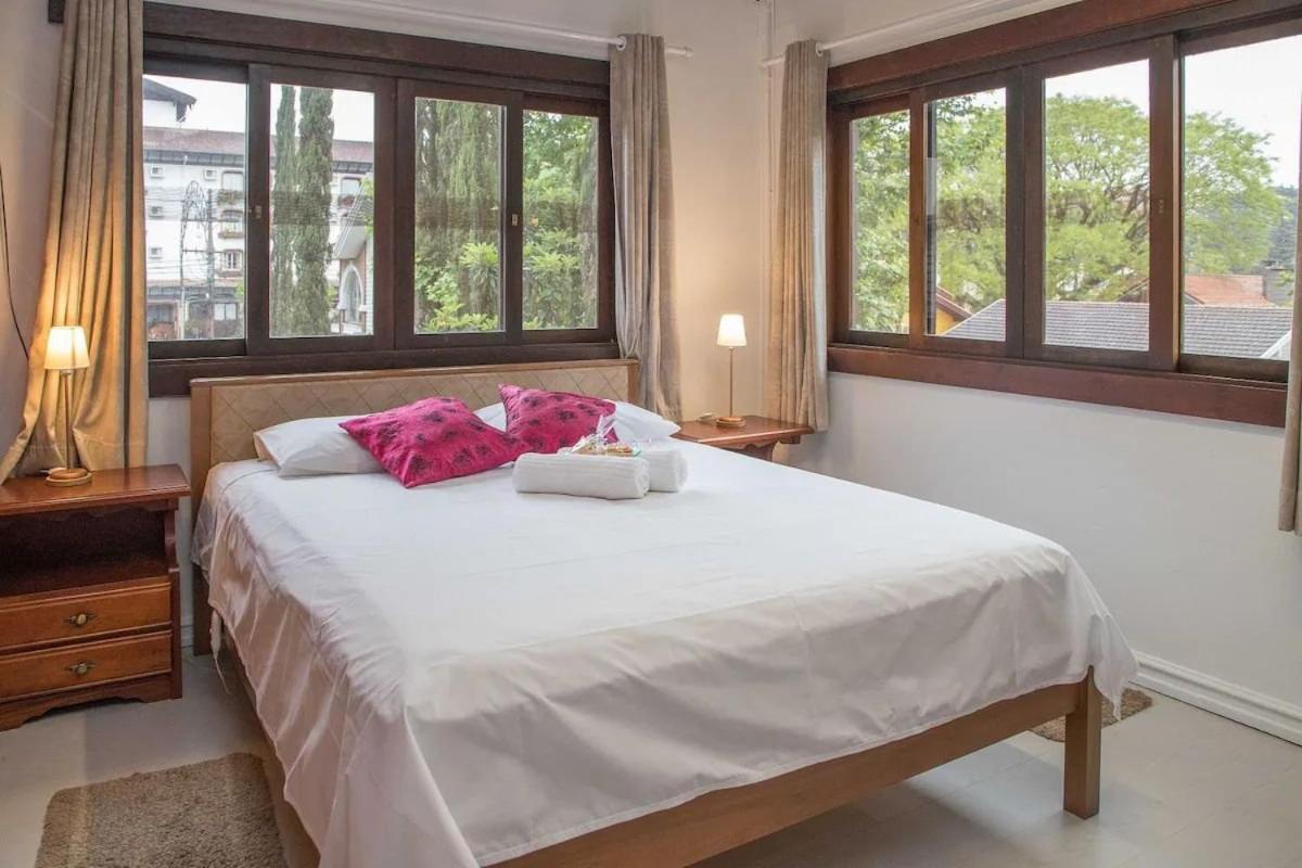 Locar-In Gramado - Loft A 50 M Da Rua Coberta.アパートメント エクステリア 写真