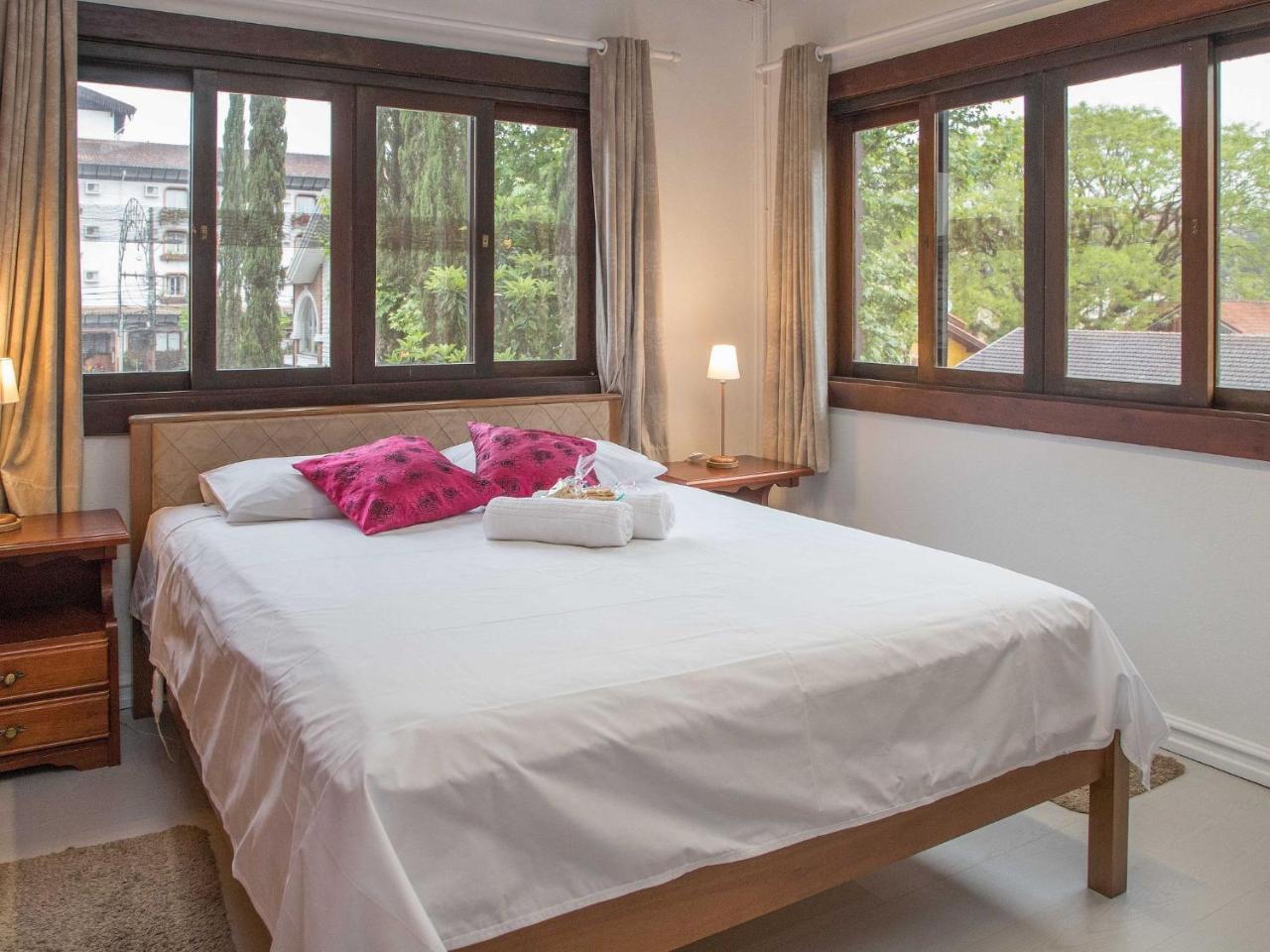 Locar-In Gramado - Loft A 50 M Da Rua Coberta.アパートメント エクステリア 写真